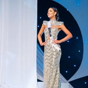 Custom Miss Universe vibes pageant dress!